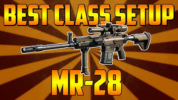 Call of Duty Ghosts: Best MR-28 Class Setup - Marksman Madness