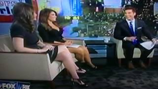 Kimberly Guilfoyle Legs. With Abby Huntsman, Jessica Tarlov Legs