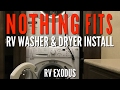 Full Time RV Living | Installing a Stackable Washer & Dryer in our KZ Venom 3911TK Fifthwheel