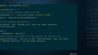 How to Test Matching url and version Key Values in Postman Responses