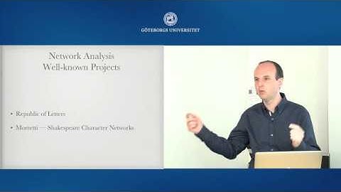 Peter Leonard, Mapping Literary Networks: Two Case Studies   (1/2)