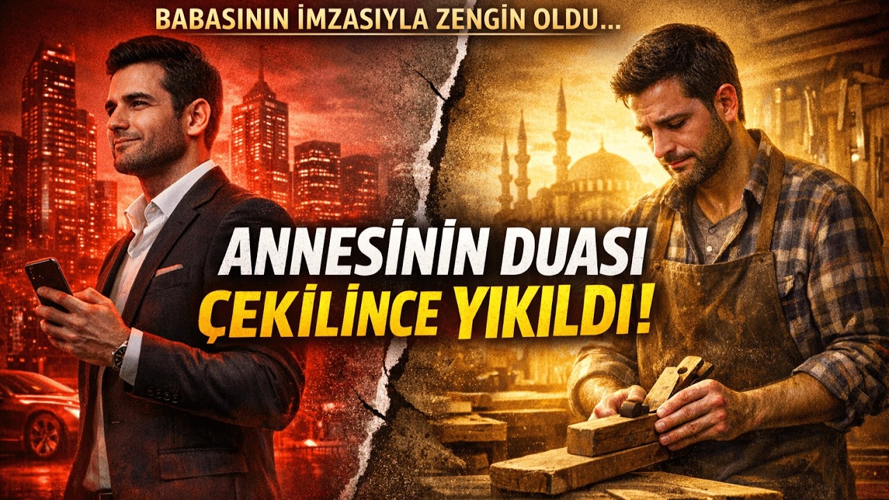 Babasının İmzasıyla Zengin Oldu… Annesinin Duasıyla Yıkıldı! | İbretlik Dini Hikayeler