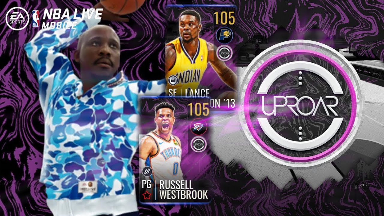 COMPLETING ENTIRE UPROAR PROMO!! 105 OVR RUSSELL WESTBROOK!! | NBA Live Mobile