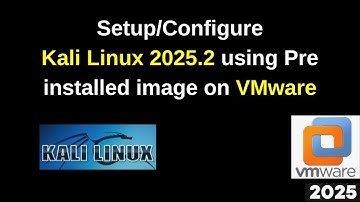 ⚡Download & Run Kali Linux 2025.2 in VMWare in UNDER 5 Minutes! (No Install Needed!)