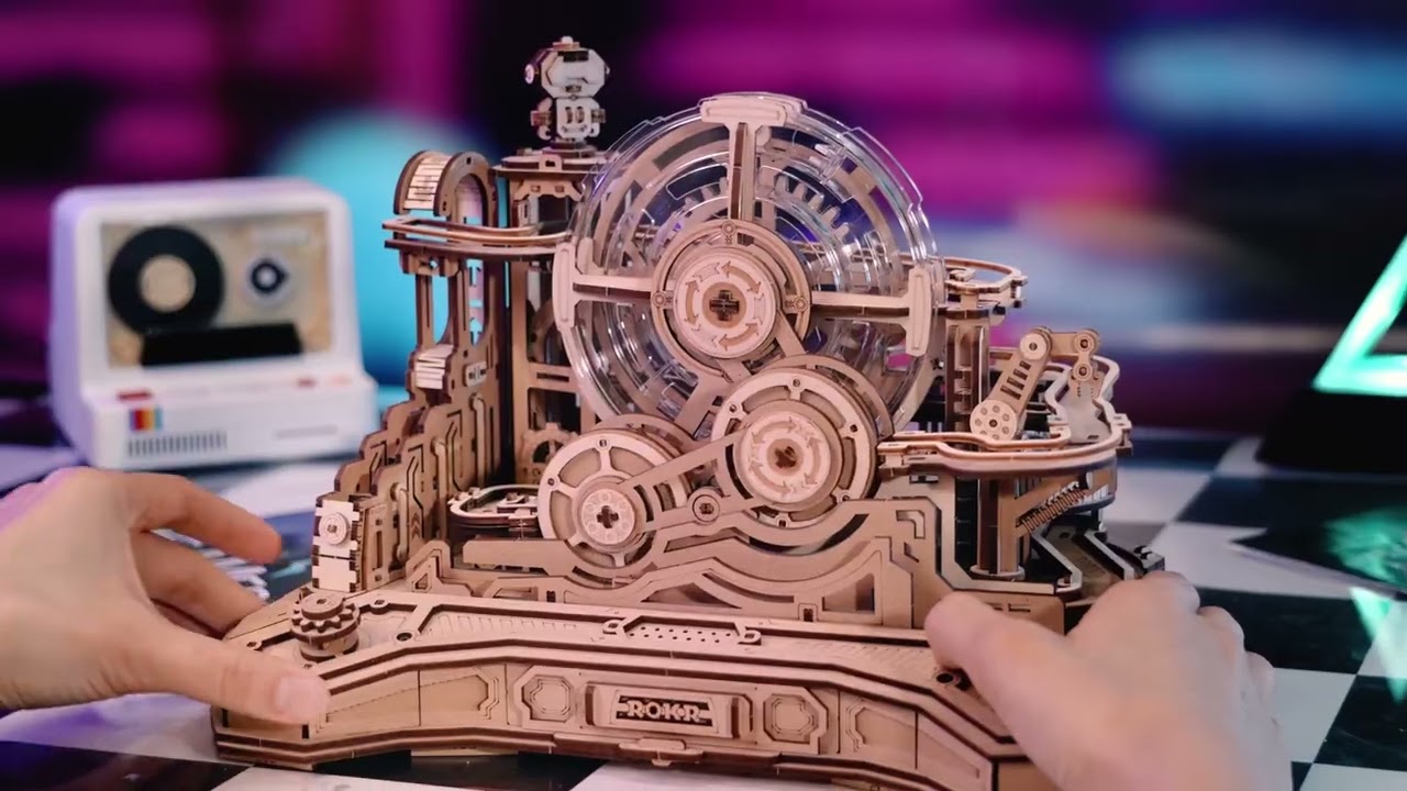 The Therapeutic Power of Mechanical Models: ROKR Marble Run Build