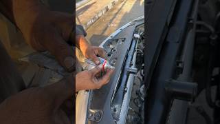 Engine water hose fix #short