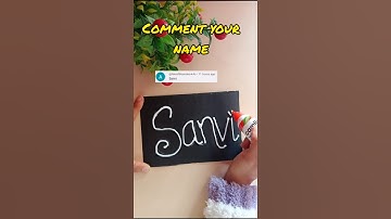 comment your name 😍🌸 #comment #viral #diy #shorts #artandcraft #youtubeshorts #satisfying #fyp