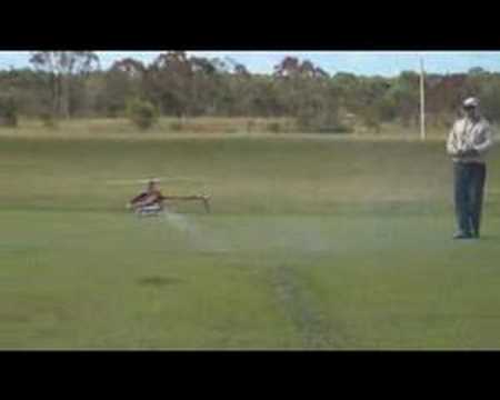 Trex 600N Pro hovering