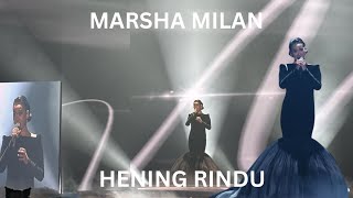 Marsha Milan  Hening Rindu ajl39 Fancam 