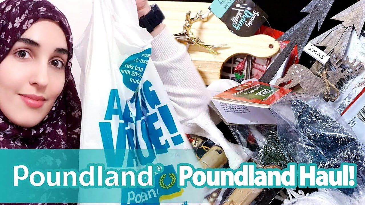POUNDLAND HAUL, Poundland Haul 2020, Poundland Haul January, Poundland Christmas Haul 2020