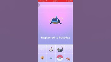 Evolving barboach to wischash Pokémon go