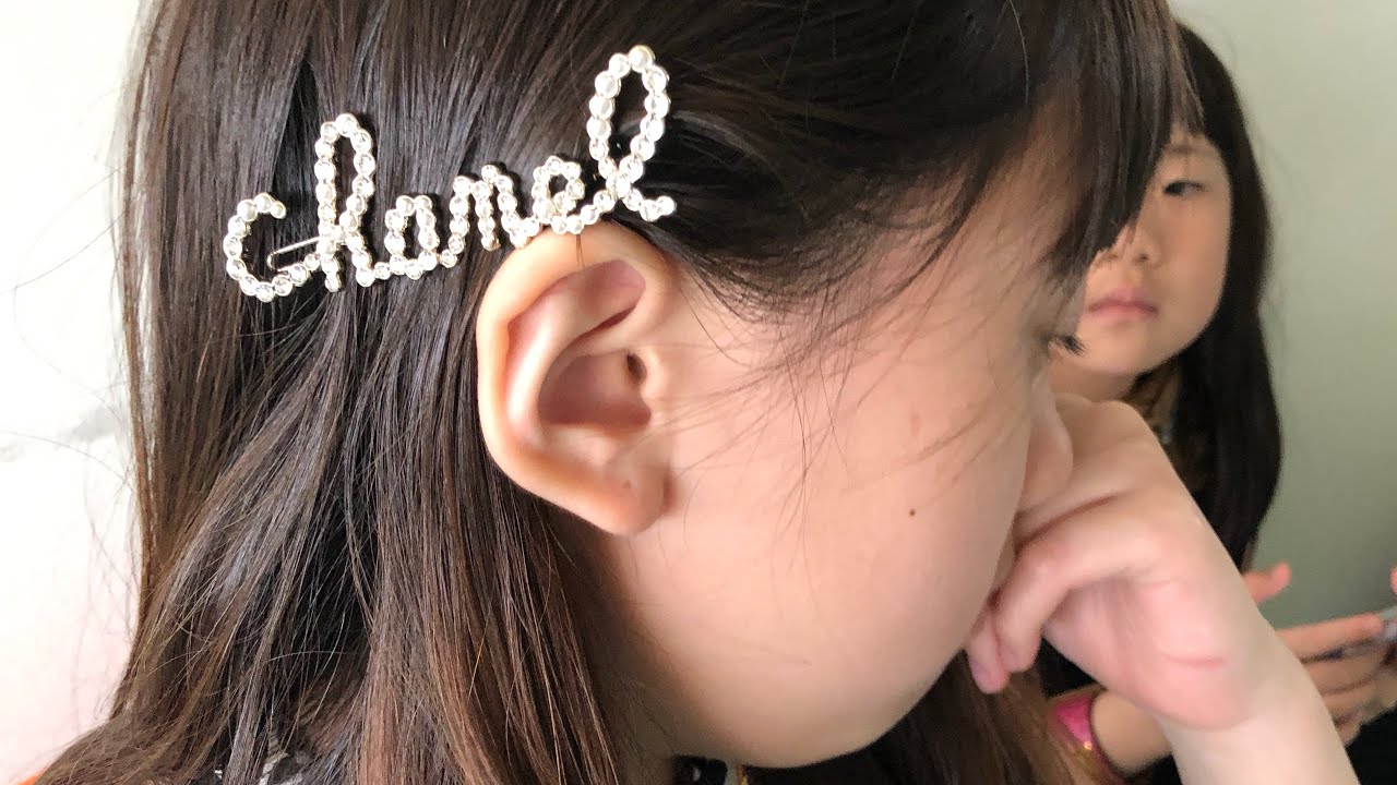  Chanel  Hair  Clip Accessories  Unboxing YouTube