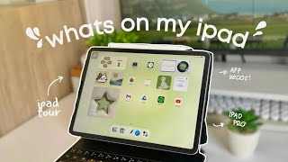 what's on my ipad 🎧 | how i customize my ipad & widgets, favorite apps | productivity apps!