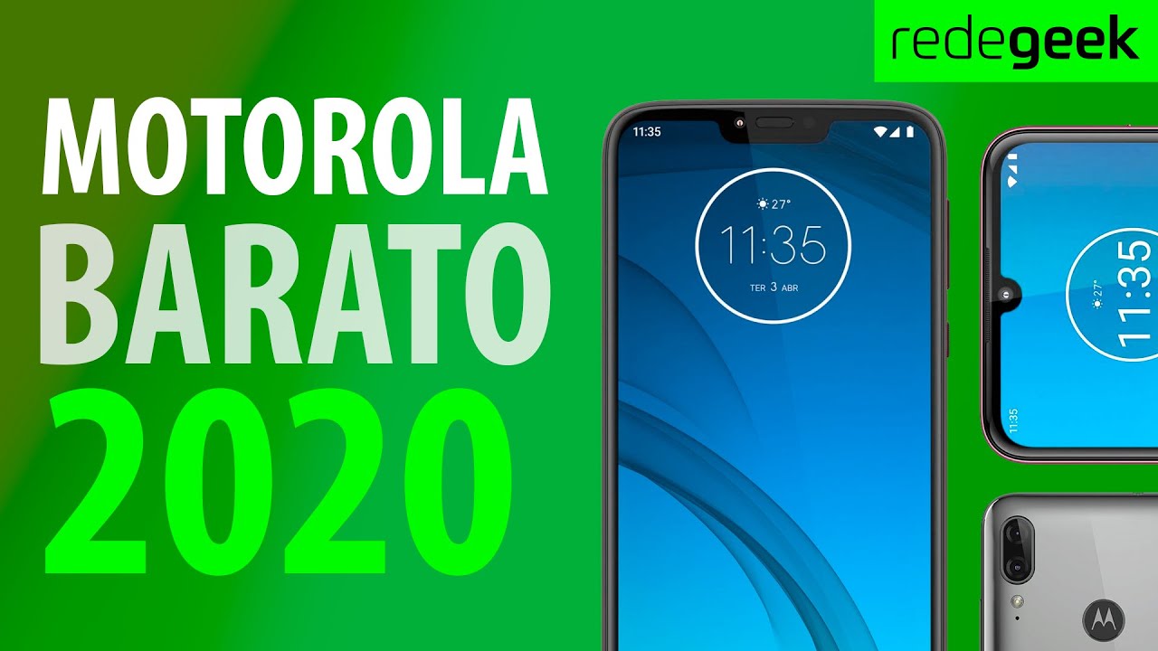 MELHOR CELULAR BARATO MOTOROLA DE 2021