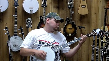 Banjo.com video: demo of a new Gold Tone OB250 5 String Banjo