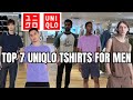 Top 7 uniqlo tshirts for men 2024  best tshirts for summer