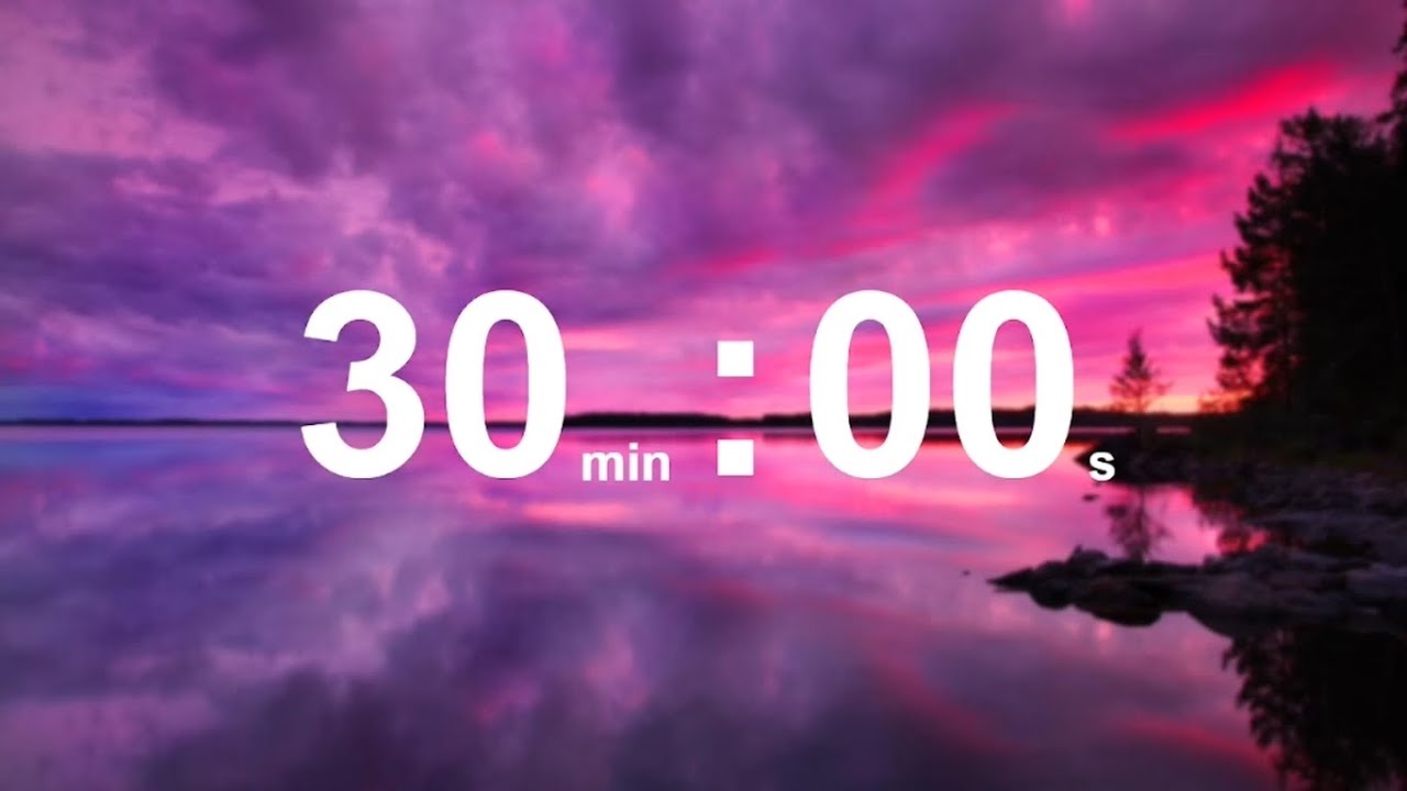 ⏳ 30 Minute Chill Vibes Timer | Lo-Fi Focus, Study, or Reset with ...