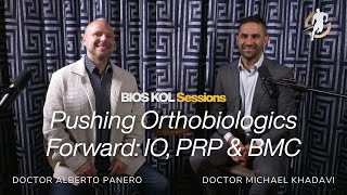 Pushing Orthobiologics Forward: IO, PRP, BMC, and Clinical Insights with Dr. Michael Khadavi