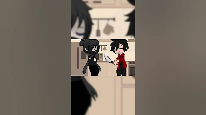 Ouch…i’m okay! || Tw: Blood + glitching effects || ein angst? || #trend #gacha #aphmau #shorts