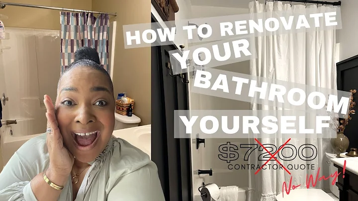 How To Renovate Your Bathroom Yourself + Come Thri...