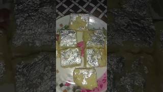 Quick and easy Barfi recipe/milk powder and coconut se banaye asan burfi  trendingviralshorts