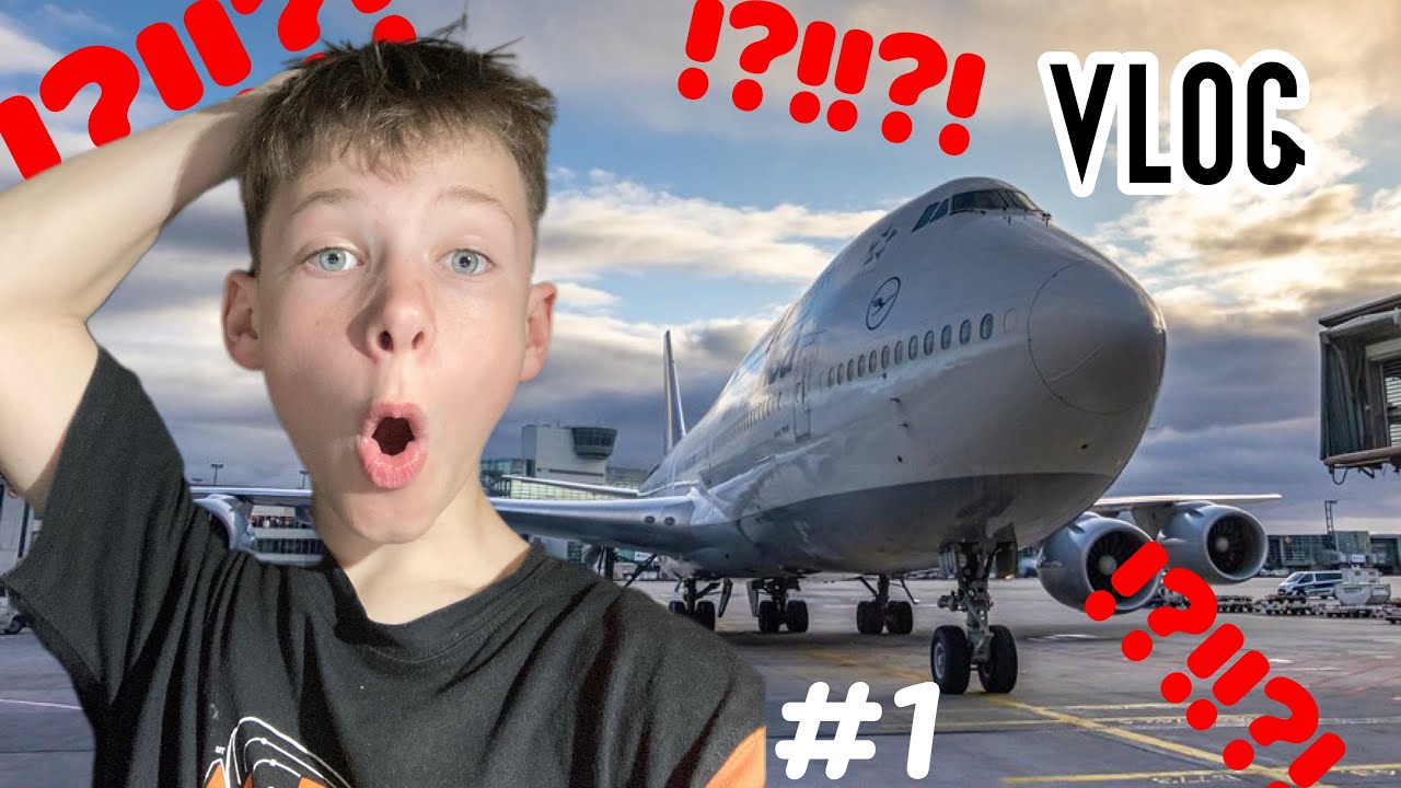 Je prends l’AVION pour la PREMIÈRE fois !!!!!! (VLOG)#1