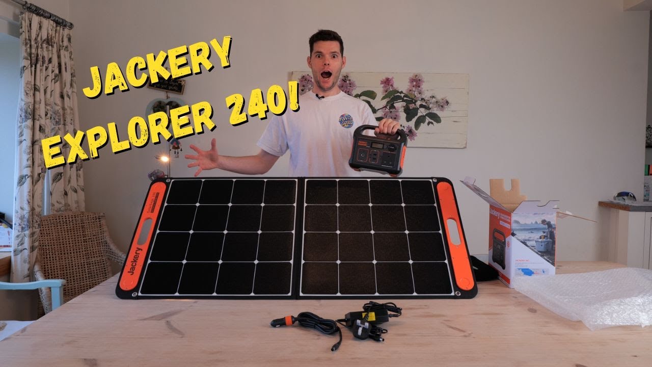 Jackery Explorer 240 Portable Power Station | UNBOXING & REVIEW