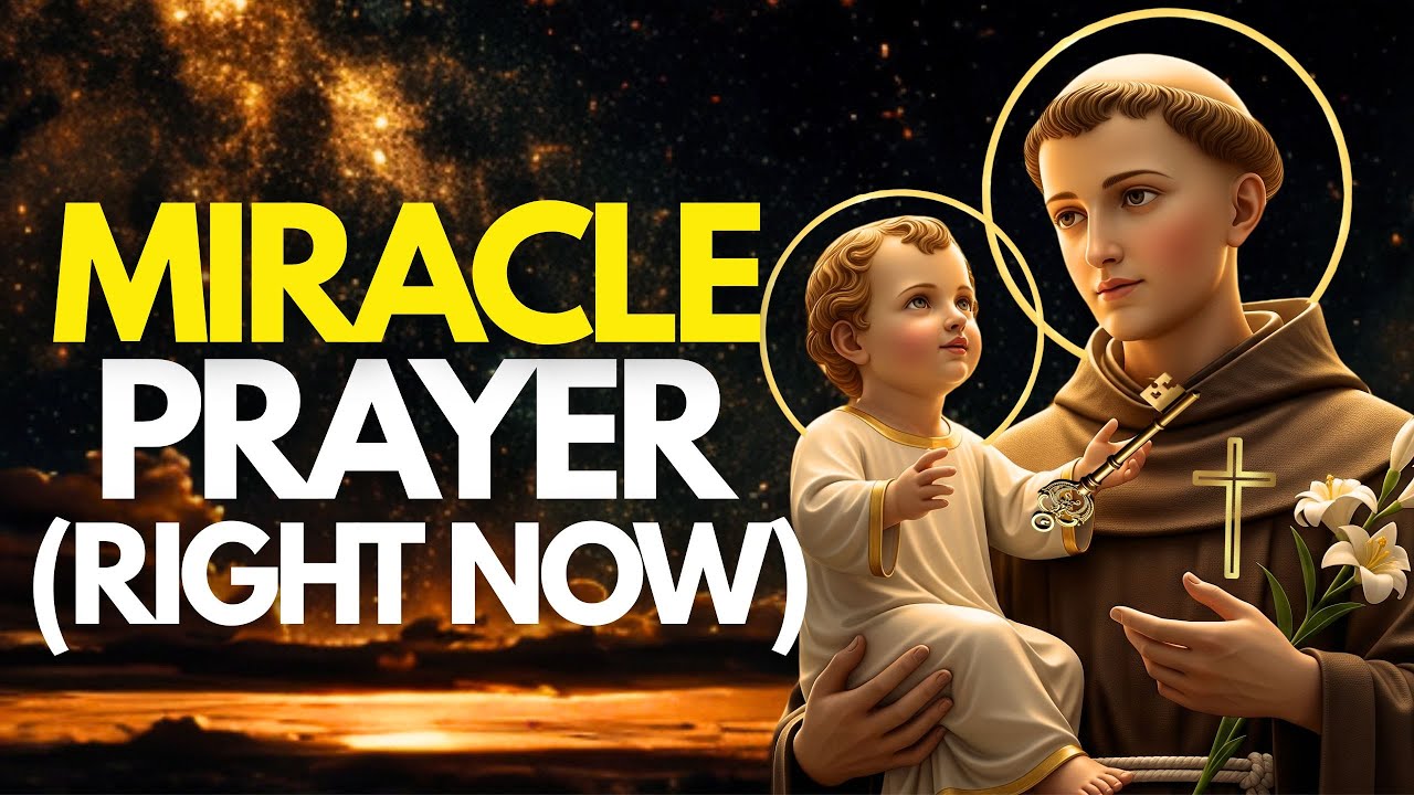 Срочная молитва святого Антония о чуде в безвыходных ситуациях (когда нет выхода)