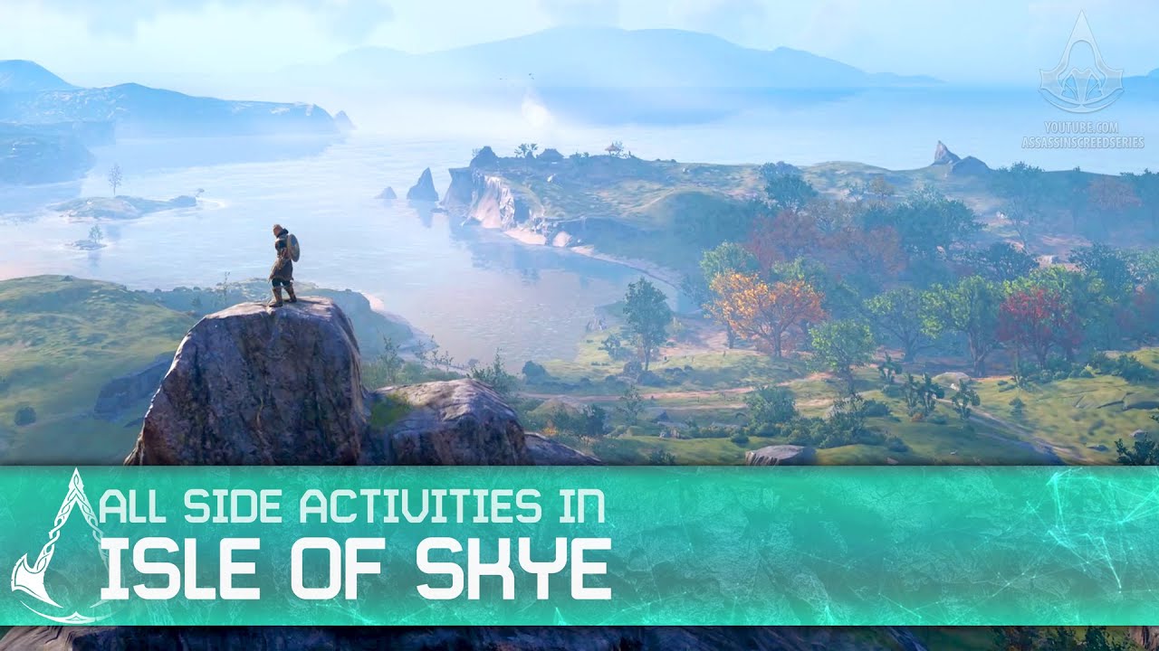 Assassin's Creed Valhalla All Activities in Isle of Skye YouTube
