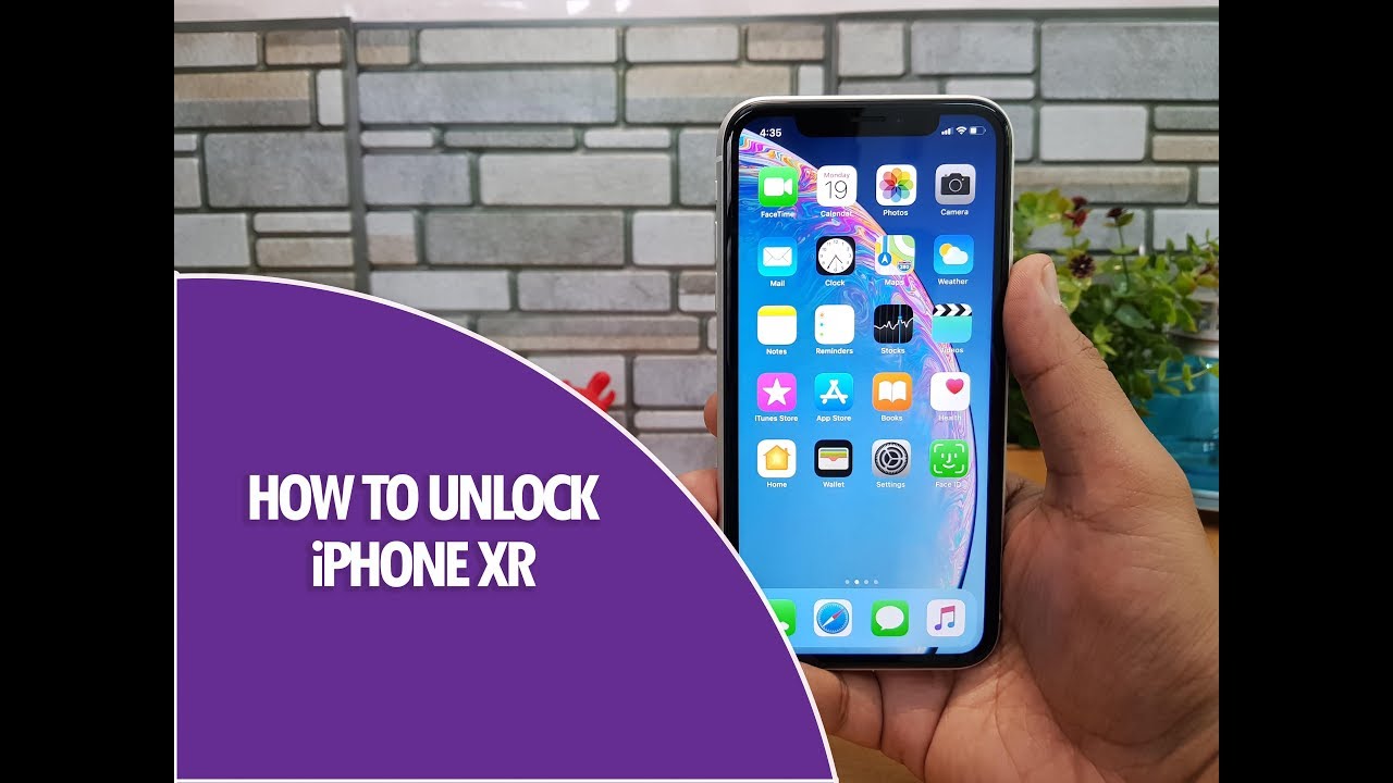 how do you unlock an iphone xr