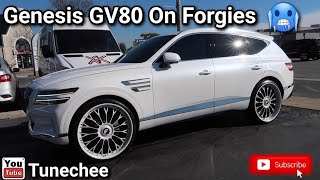 New 2023 Genesis GV80 On Forgiatos Driving By Itself! Super Dope! 👌🏾