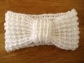 Crochet Ear Warmer headband  instructions subtitles