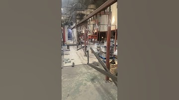 Supermarket shelf factory raw material production #supermarket