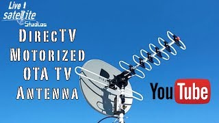 Directv Motorized Digital Off-Air Tv Antenna - Test