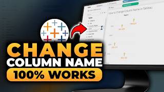 How To Change Column Name in Tableau (𝟮𝟬𝟮𝟲) | 100% WORKS | NO Yapping, To The Point! | FAST & EASY