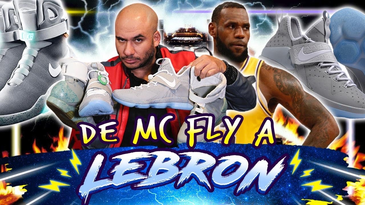 Volver al Futuro inspira a Lebron James con estos tenis #Unboxing - YouTube