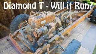 Diamond T Chassis, Will it Start? Will it Drive? by Jim Thode 1,413 views 3 years ago 1 minute, 40 seconds