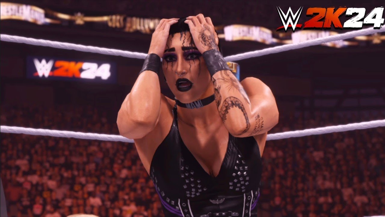 WWE 2K24 (PS5) - Judgment For Queen - 2K Showcase Mode Part 19 - Rhea ...