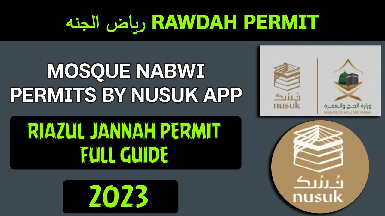 riazul-jannah-permit-register-on-nusuk-app-get-permit-by-nusuk