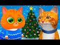 Симулятор Котенка БУБУ #128 Поздравление С Новым Годом от Кида. Bubbu и cat sim на Пурумчата