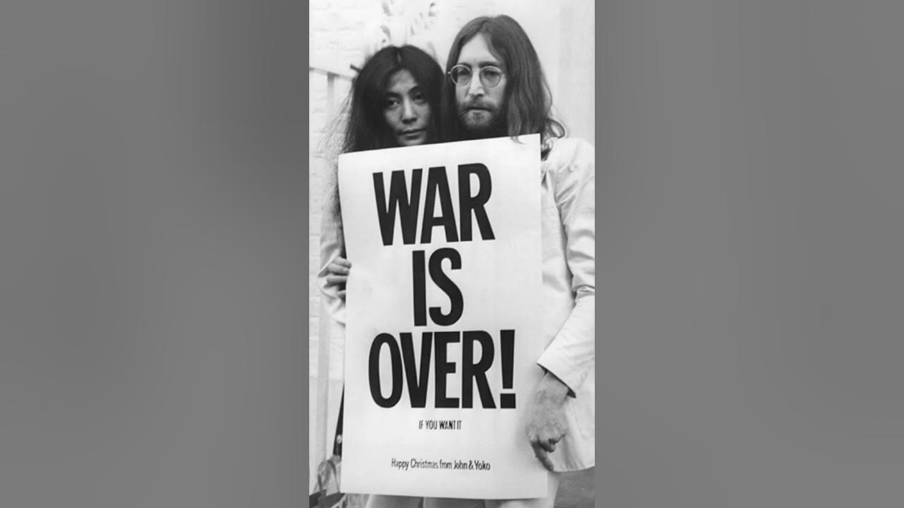 War is Over - John Lennon and Yoko Ono #johnlennon #thebeatles #yokoono #warisover #rockicons War is Over - John Lennon and Yoko Ono #johnlennon #thebeatles #yokoono #warisover #rockicons