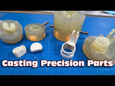Rapid Prototyping: Casting Small Precision Resin Parts