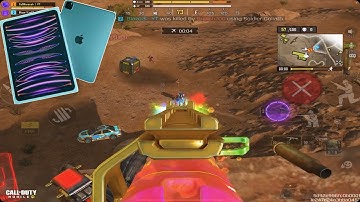 iPad Pro with M2 Chip 🤯 Console Quality Graphics | Full Gyroscope CODM BR Gameplay