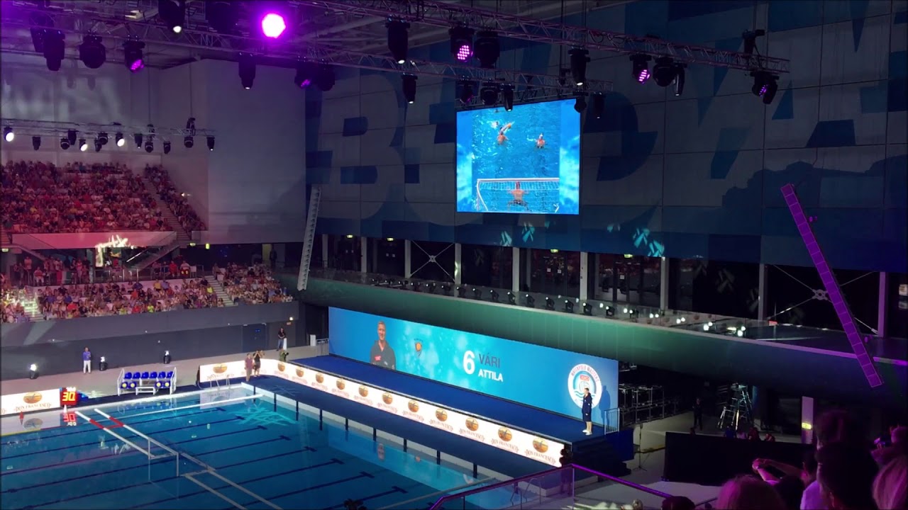 Millennium Masters bemutatás (Waterpolo All Star Gála, 2018.07.31.)