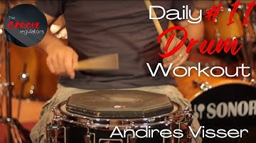 Daily Workout #11, Single - Double - Paradiddle Combo