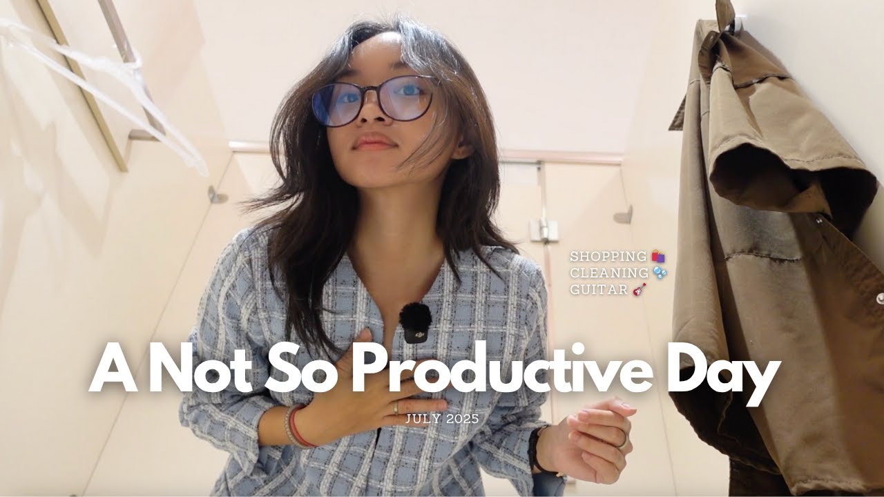 a not so productive day✨🍎 || shopping🛍️ + clean w me🫧 + annoying my 🧑🏻
