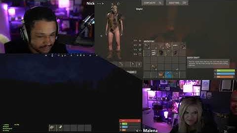 Nick is Afraid the Dark (Malena) | OTV RUST SERVER