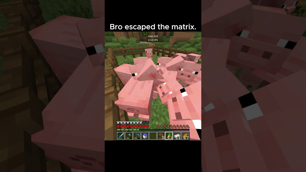 He escaped the matrix