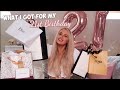 WHAT I GOT FOR MY 21st BIRTHDAY!!✨| Ellie Bennett