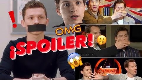 Todos los SPOILERS revelados por TOM HOLLAND 😱 | Copilación SUB al Español